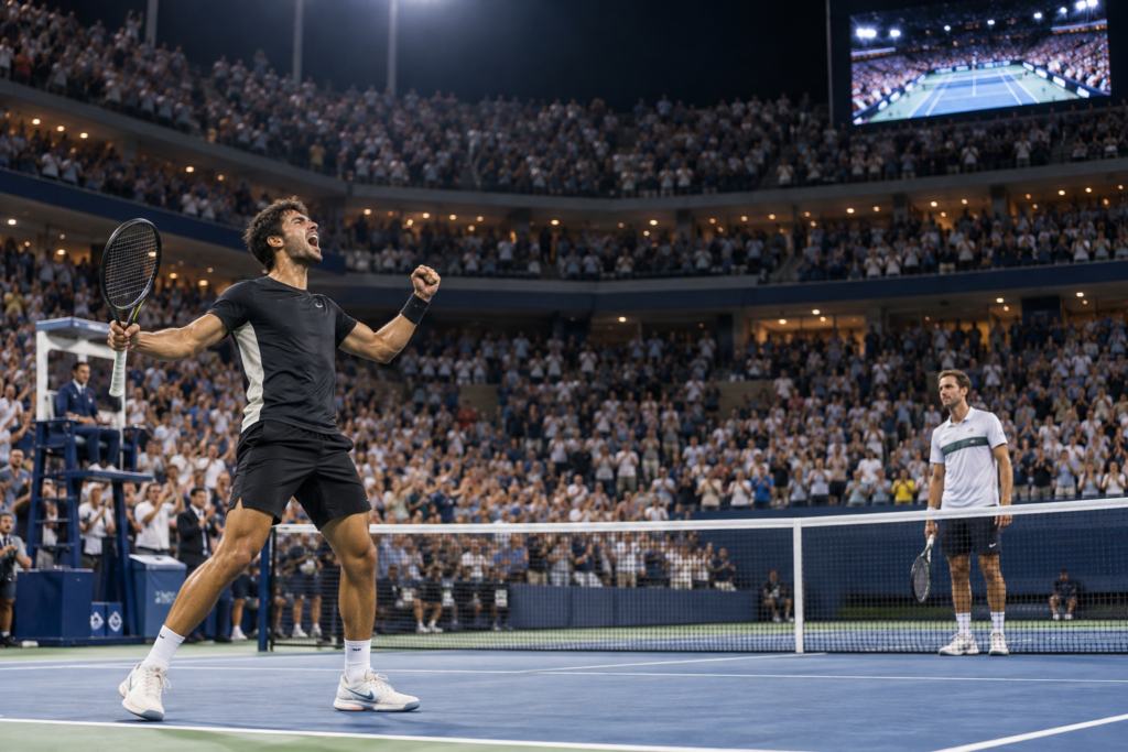 Ben Shelton Reaches US Open Final After Beating Frances Tiafoe