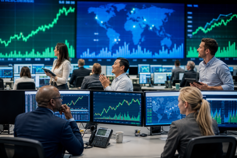 Global Markets Rise as Investors Watch US Interest Rates