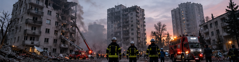 Russia Strikes Kyiv Shortly After U.S. Peace Envoys Leave